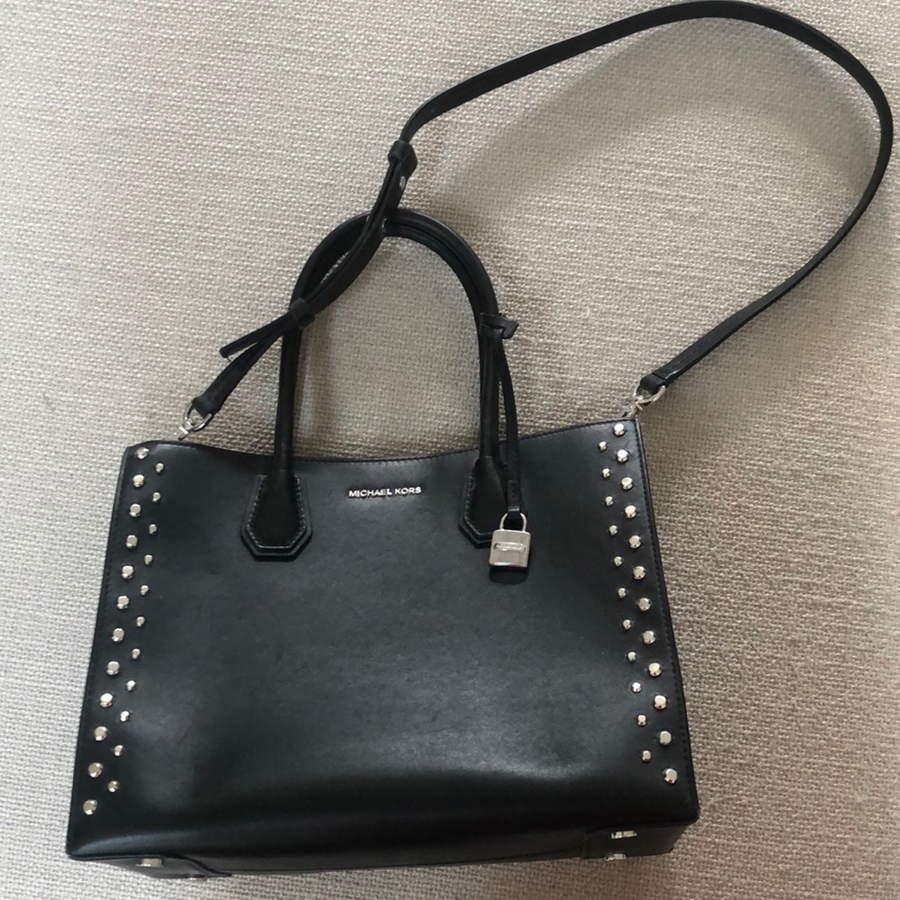 Black and Silver Michael Korea purse